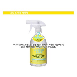 레몬에이드 과일&야채세정제 500ml, 1개