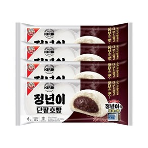 정년이 기린 호빵 팥 (4입)x4개, 360g, 4개