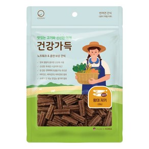 건강가득 강아지간식 황태져키 250g, 단품, 단품, 1개