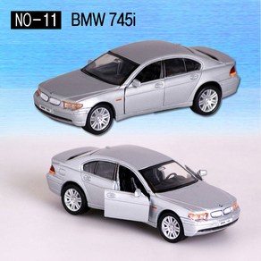 세계명차 BMW 745i 미니카 풀백 다이캐스팅 명차모형 자동차 피규어