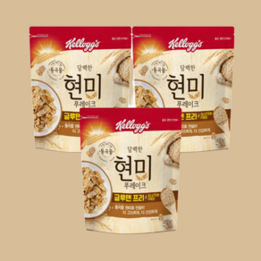 켈로그 담백한 현미푸레이크 바삭바삭, 550g, 1개