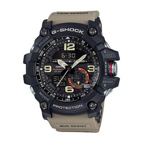 [G-SHOCK][지샥G 머드마스터 방진구조 베이지 캐주얼 시계-1000-1A5DR