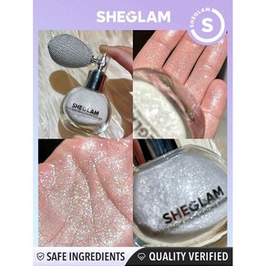 쉬글램 sheglam 고고 글로우 하이라이터 바디 미스트 프로스트 글리터 파우더