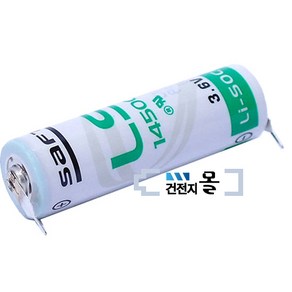 샤프트 리튬 건전지 LS14500-V2P AA (3.6V 2600mAh), 1개, 1개입