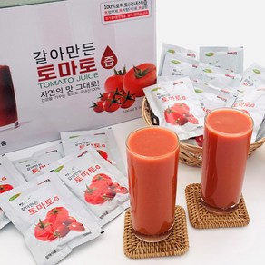 양배추 당근 브로콜리 사과 바나나 야채즙 다이어트 종합야채즙 토마토즙 CCA주스, 5L, 1개, 토마토즙 50포