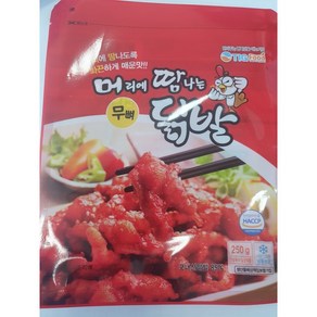 머땀 머리에땀나는 무뼈닭발, 1개, 250g