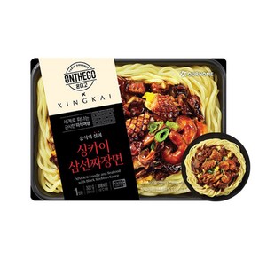 아워홈 온더고 싱카이 삼선 짜장면 300g / 냉동 볶음면 도시락, 1개