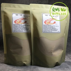 천연조미료 국내산 새우 가루 분말 500g(파우치), 500g, 2개