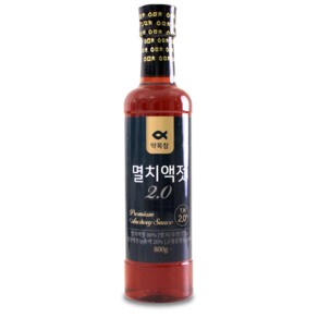 약목참 종균발효 멸치액젓 2.0 800g / 어간장 / Since 1959 / 구수한 깊은맛, 1개