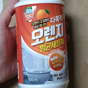 다목적 오렌지 향균세정제 820ml, 1개, 1개