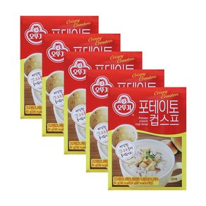 오뚜기 크루통 포테이토 컵스프 60g 5개입, 5개