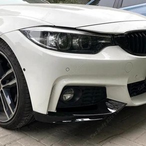 MP 스타일 프론트 범퍼 립 스플리터 스포일러 BMW F32 F33 F36 420i 428i 435i 440i MSpot 20142020 디퓨저 바디 튜닝 키트