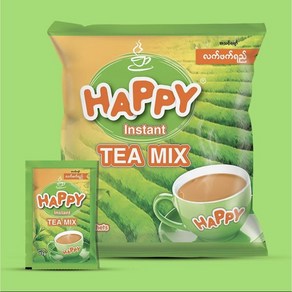 미안마 해피 인스턴트 밀크티 Happy Instant Tea Mix 24gx30개