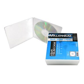 소프트슬림 CD케이스 (10pcs) / DVD케이스, 10개