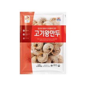 햇살누리 사조오양 고기왕만두 1400g 1개, 1.4kg