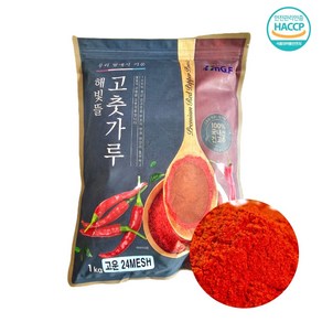 HACCP 국산 고추가루 해썹, 고운입자(보통맛), 1개, 1kg