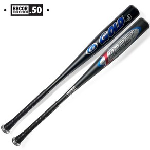 골드 임팩트 골드 임팩트 블랙 배트 BBCOR 알로이 알루미늄 배트 야구배트, 33in/30oz, 1개