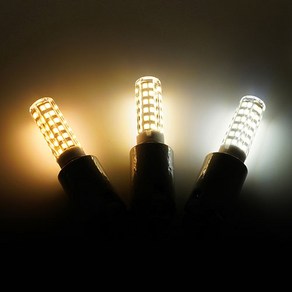 LED G9 램프 콘램프 콘전구 4W 콘벌브 E14 E17 미니 꼬마 전구, 1개, E14BASE, 주광색