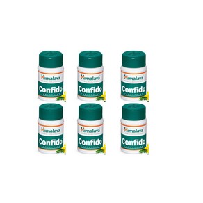 Himalaya Indian Confido Pack of 6 Set ( Total 360 Tablets), 6개, 60정