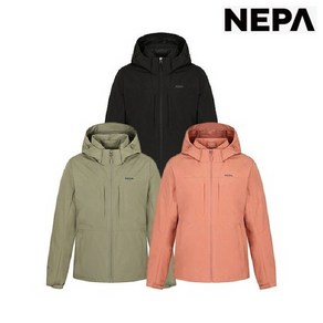 네파(여성) NC일산 방풍과 투습 기능이 우수한 GORE-TEX WINDSTOPPER 2L 소재를 사용한 방수 템프스 3 IN1 윈드스토퍼 자켓 7J60602D_NI