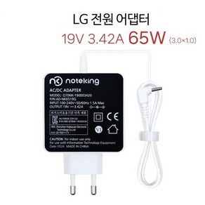 LG 울트라PC 14U70Q 14UD70Q 전원 아답터 19V 3.42A 3.0mm, 1개