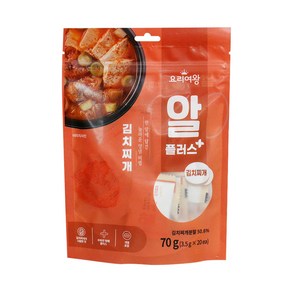 요리여왕 알플러스 김치찌개 (동전육수), 1개, 70g