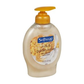 Softsoap Elements 밀크 프로틴 앤 허니 모이스처라이징 핸드 솝 212.6g(7.5온스) (2팩), 소프트soap Elements 밀크 프로틴 앤 허니 모