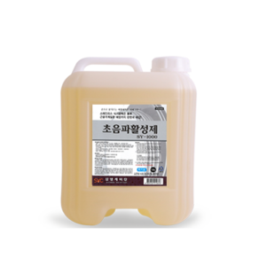 초음파활성제 13L 초음파식기세척기세제 애벌담금세제 초강력 세척력과헹굼력 업소용 대용량, 1세트
