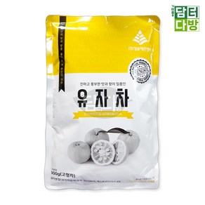 청솔 유자차, 900g, 1개