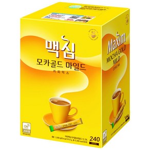 맥심 모카골드 마일드 커피믹스 240개입, 1개