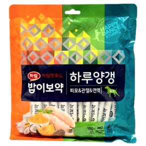 밥이보약 DOG 하루양갱 피모/면역/관절 30개입/강아지간식, 피모/관절/면역, 240g, 1세트