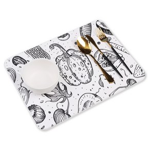 규조토 주방 테이블 매트 하드 패드 그릇 접시 식기 건조 매트 빠른 건조 (40*30cm)Stone Dish Dying Mat fo Kitchen Counte, 1세트