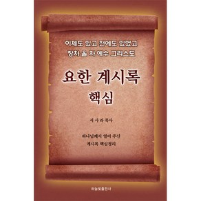 요한 계시록 핵심:이제도 있고 전에도 있었고 장차 올 자 예수 그리스도, 하늘빛출판사, 서사라