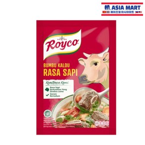 인도네시아 Royco 로이코 라사사삐 소고기 육수 파우더 94g, 1개