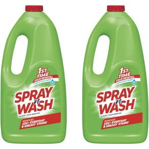 스프레이앤워시 세탁 얼룩 제거제 1.77L 2팩 / Spray 'n Wash Pre-Treat Laundry Stain Remover Refill 60oz 2Pack