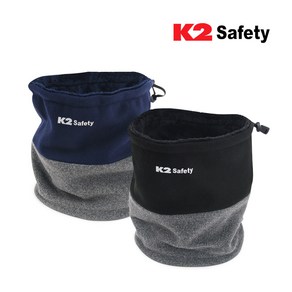 NEW K2 Safety 정품 방한 듀얼 방한귀마개/넥워머/니트터치장갑/비니, 네이비, 1개