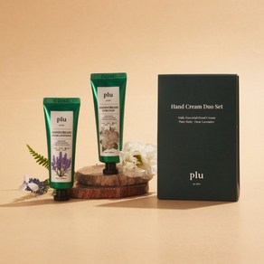 PLU 핸드크림 2종 선물세트, 디어라벤더 50ml+퓨어베이비 50ml, 1개