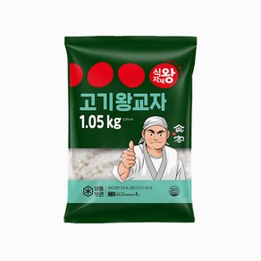 푸디스트 식자재왕 왕교자만두 고기만두, 1개, 1.05kg