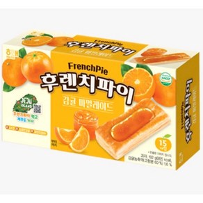 후렌치파이 감귤 마멀레이드 15p, 192g, 3개