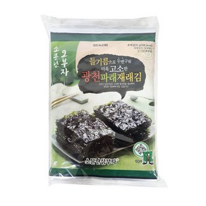 [소문난삼부자] 고소하고 맛있는 광천파래 재리김 3p, 2개