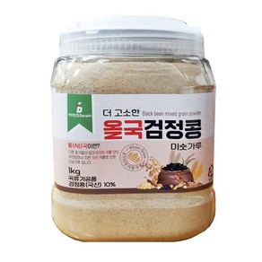 바라크 건강분말 영양식 더 고소한 올국검정콩미숫가루(페트) 1Kg, 1개