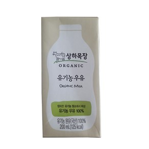 상하목장 멸균우유, 200ml, 24개