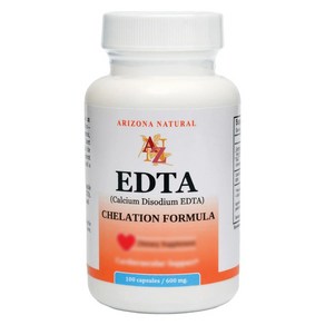 아리조나네추럴 EDTA 칼슘 이디티에이 600mg 100캡슐 유로드, 1개