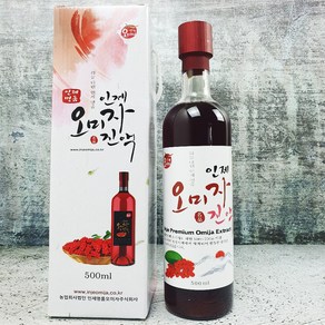 인제명품 오미자진액 500ml 원액 오미자차, 1개, 1개입