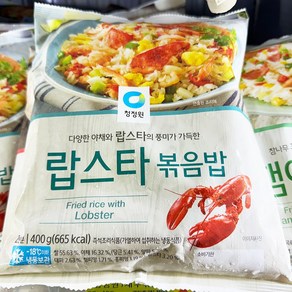 청정원 랍스타 볶음밥 400g X 3봉, 3개