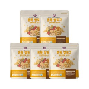 또또맘 반반쌀도그 모짜치즈와 소시지 200g(50g x 4개) x 5팩, 200g, 5세트