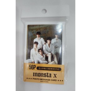 MONSTA X 몬스터엑스 굿즈 포토 메세지 카드 56장세트