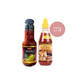 몬 스위트칠리소스 435ml + 하이몬 수리인터푸드 칠리 샤브수끼 소스 300ml, 몬 스위트칠리소스 435ml + 하이몬 수리인터푸드 칠, 1개