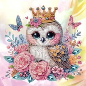 SHINGMEI 다이아몬드 아플리케 큐빅 무테 장식 그림 핸드메이드 DIY 캐주얼 다이아몬드 세팅 30*30CM, A, 1세트