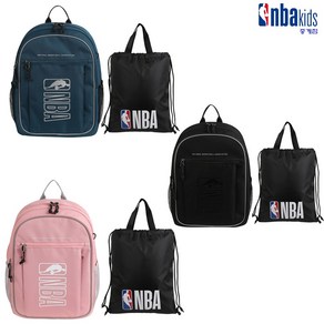 NBA키즈 중계점 느바키즈 NBAKIDS 고학년 3M 포인트 신학기 책가방 실내화주머니 세트 K235AB006P